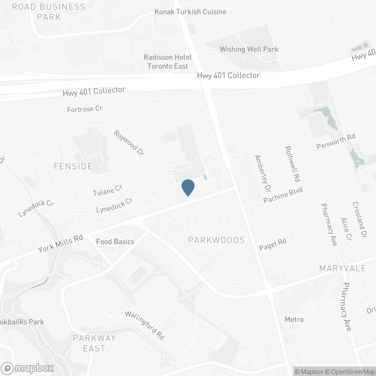 1603 - 1338 YORK MILLS ROAD, Toronto, Ontario M3A 3N3